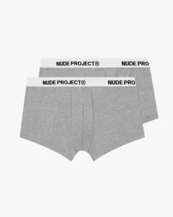 Essential Boxer Gris 2Xpack