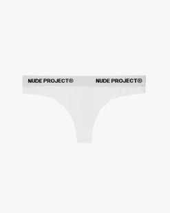 Essential Thong White