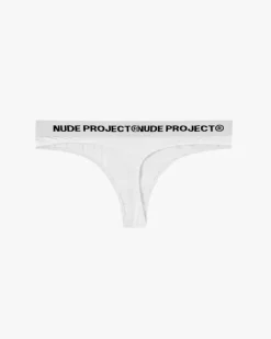 Essential Thong White