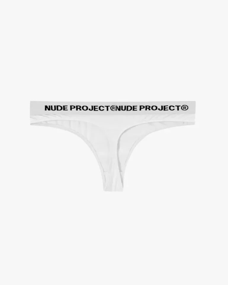 Essential Thong White