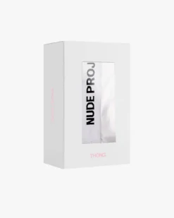 Essential Thong White
