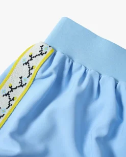 Falda Samba Azul Cielo
