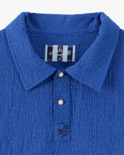 Half Polo Blue