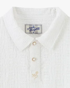 Half Polo White