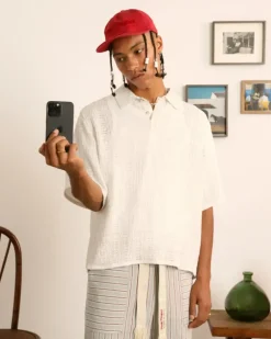 Half Polo White