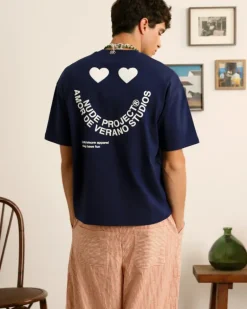 Happy Tee Navy