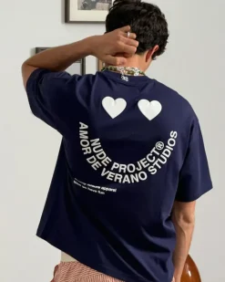 Happy Tee Navy