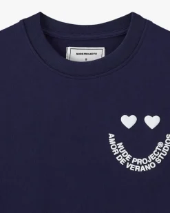 Happy Tee Navy