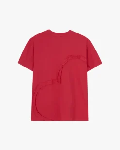 Heart Slim Tee Red