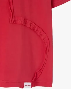 Heart Slim Tee Red