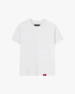 Heart Slim Tee White