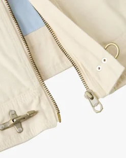Heavy Canvas Trucker Jacket Offwhite