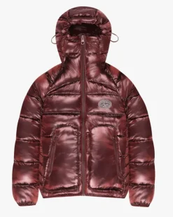 Iconic Puffer Jacket Burgundy