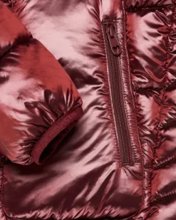 Iconic Puffer Jacket Burgundy