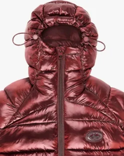 Iconic Puffer Jacket Burgundy