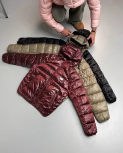 Iconic Puffer Jacket Burgundy
