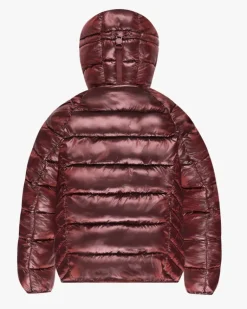 Iconic Puffer Jacket Burgundy