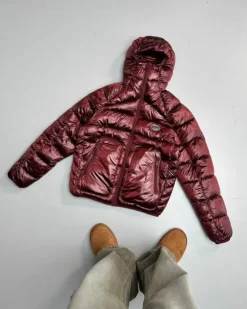 Iconic Puffer Jacket Burgundy
