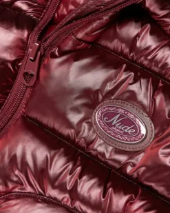 Iconic Puffer Jacket Burgundy
