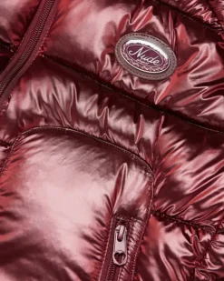 Iconic Puffer Jacket Burgundy