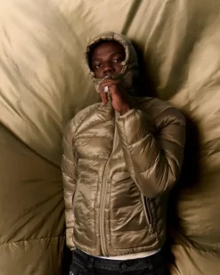 Iconic Puffer Jacket Olive Green