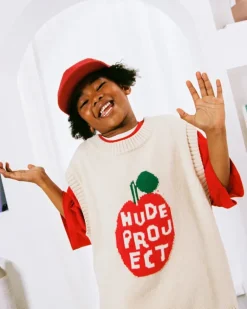 Jersey Apple Crew Vest Azul