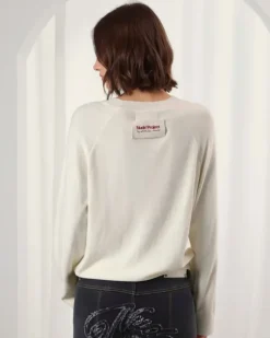 Jersey Cerise Blanco Crema