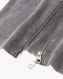 Jersey Con Cremallera First Class Gris Oscuro