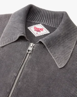 Jersey Con Cremallera First Class Gris Oscuro