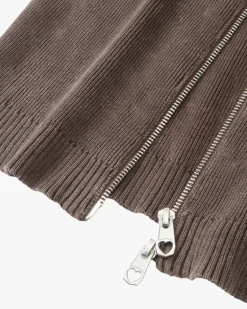 Jersey Con Cremallera First Class Marrón