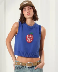 Jersey Cutie Apple Vest Azul