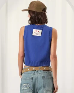 Jersey Cutie Apple Vest Azul