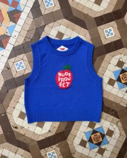 Jersey Cutie Apple Vest Azul