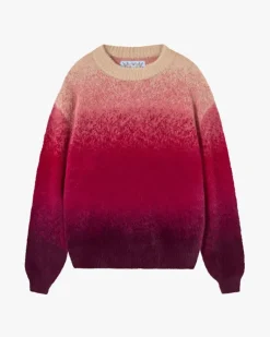Jersey Gradient Cozy Rojo