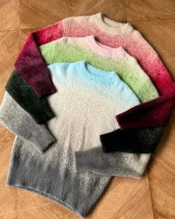 Jersey Gradient Cozy Rojo