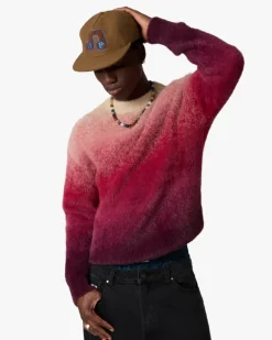 Jersey Gradient Cozy Rojo