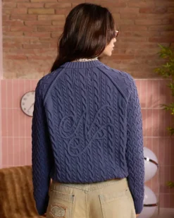 Jersey La Nonna Azul Marino