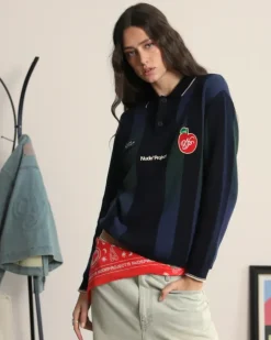 Jersey Polo Vizcaya Football Azul Marino