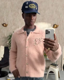 Jersey Premium Alpaca Button Up