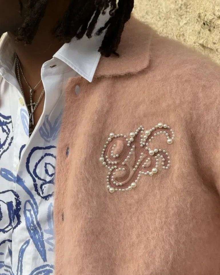 Jersey Premium Alpaca Button Up