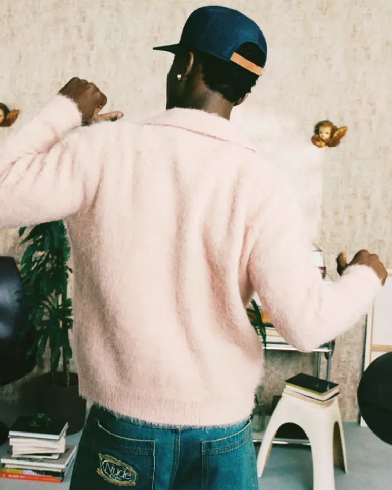 Jersey Premium Alpaca Button Up