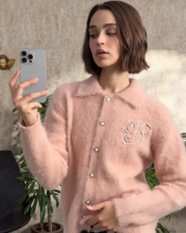 Jersey Premium Alpaca Button Up
