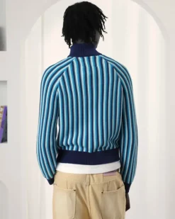 Jersey Quarter Zip Teteo Azul
