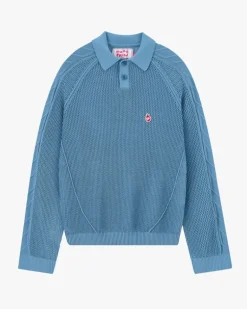Jersey Raglan Polo Azul