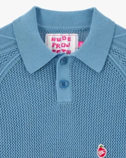 Jersey Raglan Polo Azul