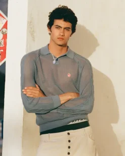 Jersey Raglan Polo Azul