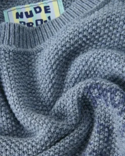 Jersey Reversed Seams Azul