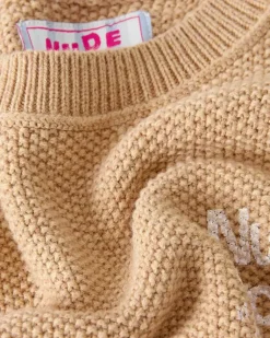 Jersey Reversed Seams Marrón
