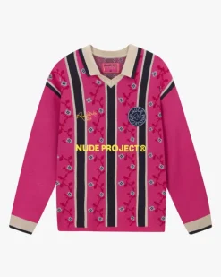 Jersey Rosel Football Polo Rosa