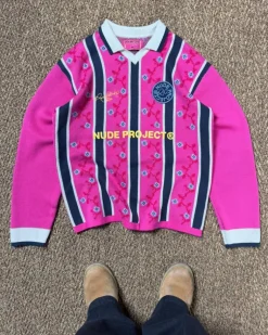 Jersey Rosel Football Polo Rosa